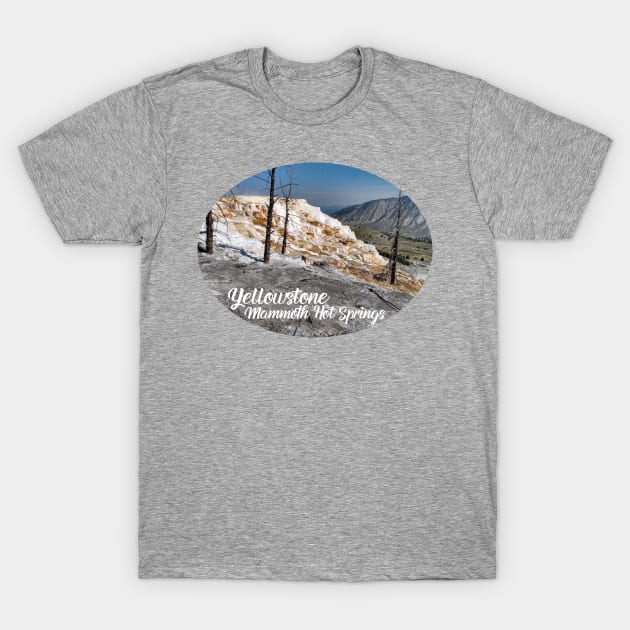 Yellowstone Mammoth Hot Springs T-Shirt by Lil-Bit-Batty